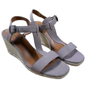 Lucky Brand Women's Millinda Wedge Platform Sandal Pink Size 9.5M NWOB